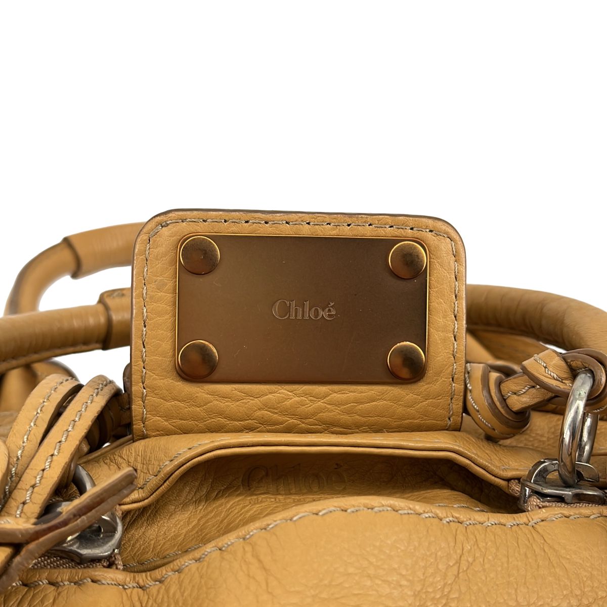 Chloe / クロエ | パディントン レザーハンドバッグ | ライトブラウン