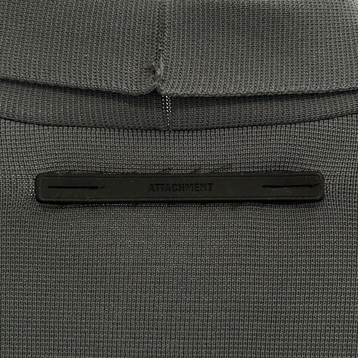ATTACHMENT / アタッチメント | 2022SS | PE KNIT SHAWL COLLAR JACKET