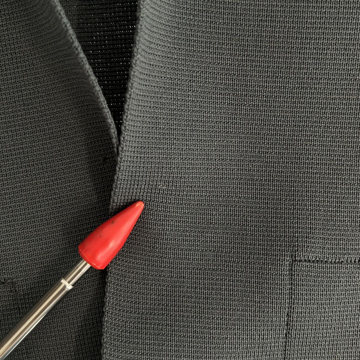 ATTACHMENT / アタッチメント | 2022SS | PE KNIT SHAWL COLLAR JACKET
