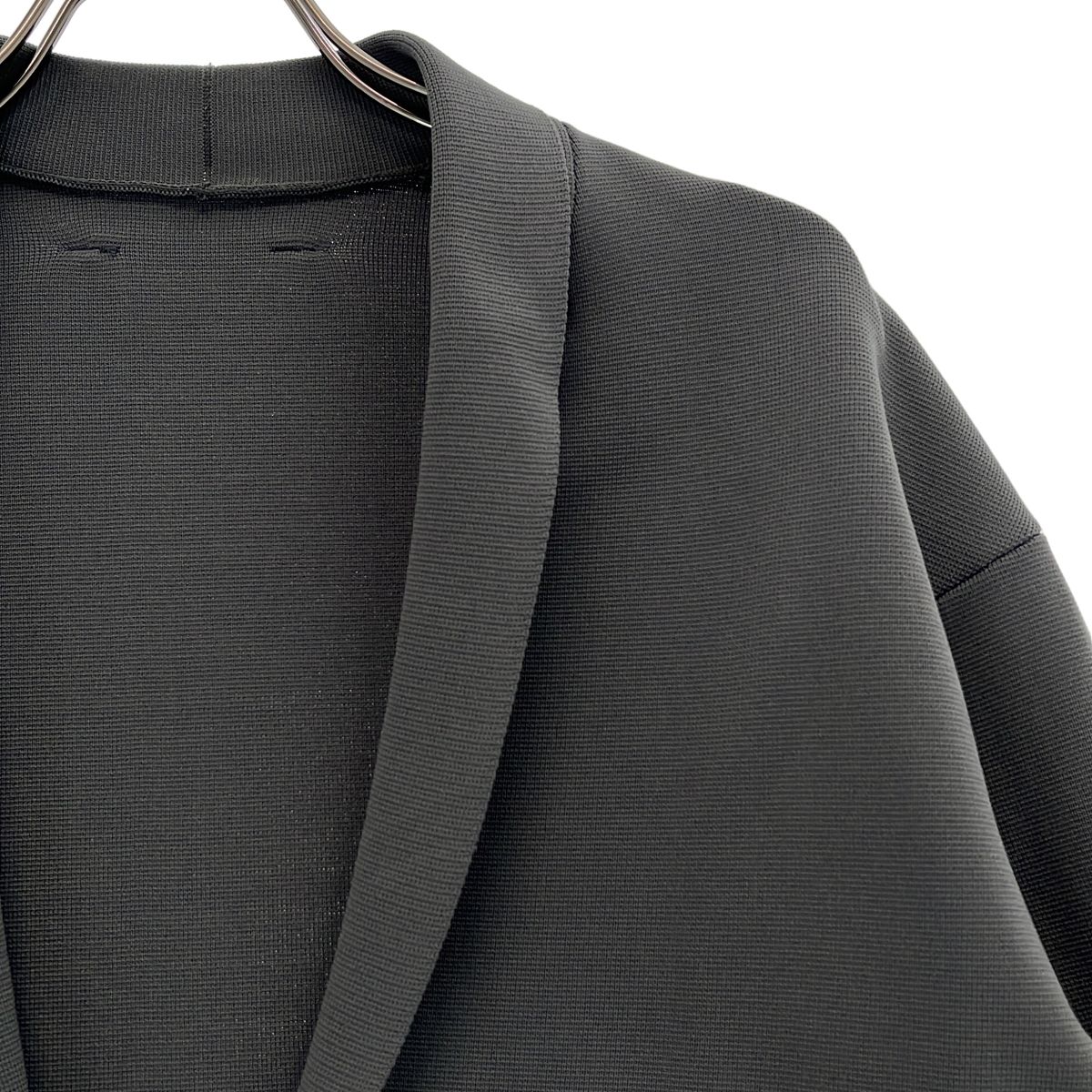 ATTACHMENT / アタッチメント | 2022SS | PE KNIT SHAWL COLLAR JACKET