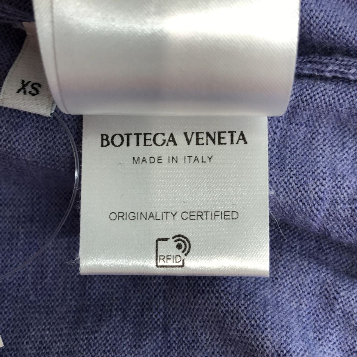 美品】 BOTTEGA VENETA / ボッテガヴェネタ | 2023AW | ウール ロゴ