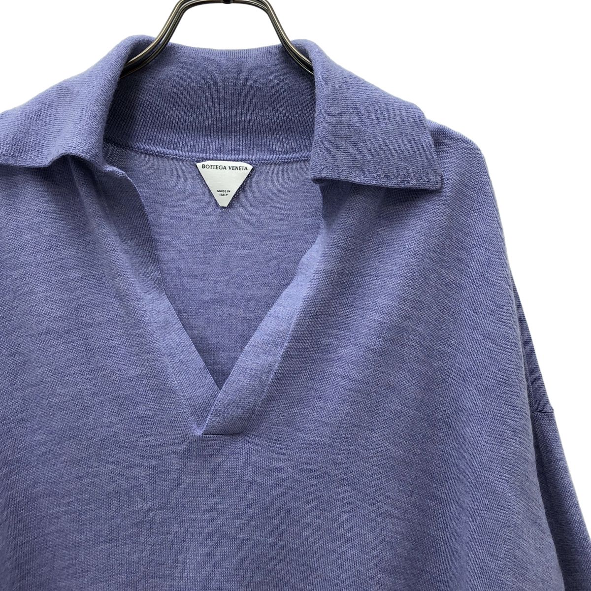 美品】 BOTTEGA VENETA / ボッテガヴェネタ | 2023AW | ウール ロゴ