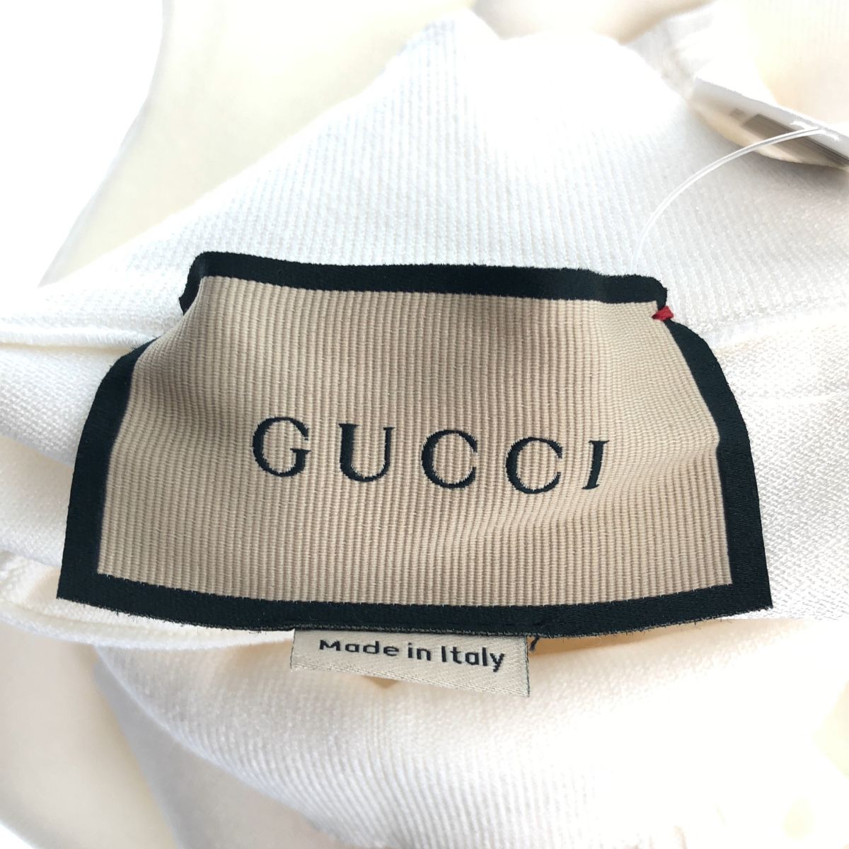 新品】 GUCCI / グッチ | バックロゴ ノースリーブニット | XS