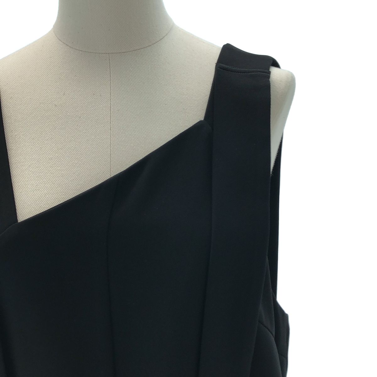 ENFÖLD ブラック ジャンパースカート 36 美品】 ENFOLD / エンフォルド | 2024SS | STRAIGHT JUMPER-SKIRT