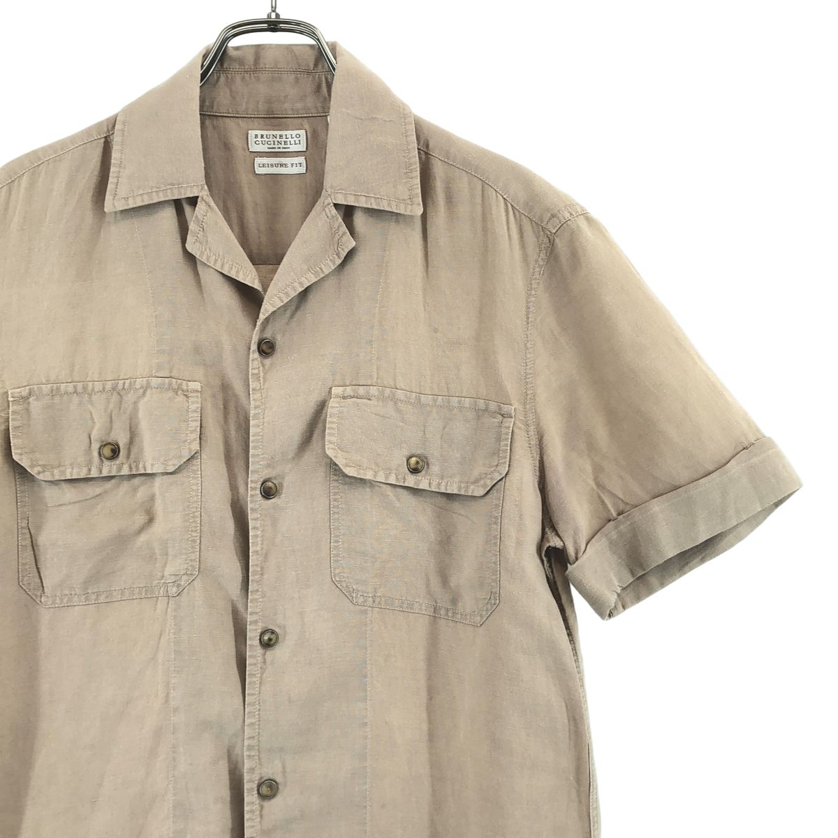 BRUNELLO CUCINELLI / ブルネロクチネリ | リネンシャツ | XS