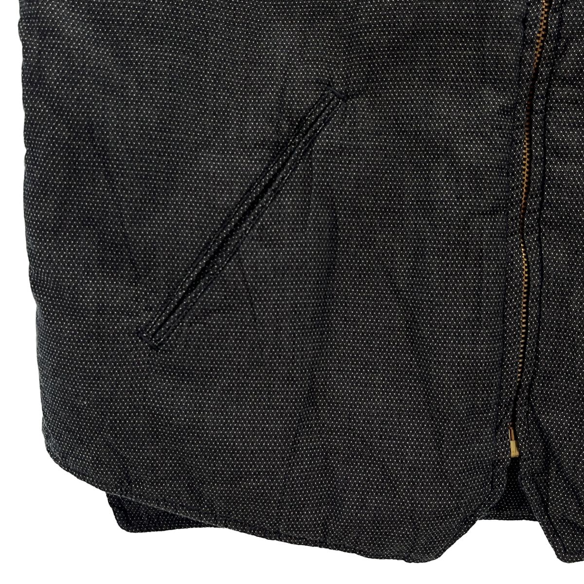 POST O'ALLS / ポストオーバーオールズ | E-Z CRUZ VEST ベスト | L | ブラック/ホワイト | メンズ POST O'ALLS / ポストオーバーオールズ | E-Z CRUZ VEST ベスト | L
