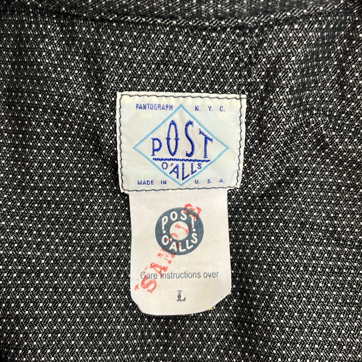 POST O'ALLS / ポストオーバーオールズ | E-Z CRUZ VEST ベスト | L