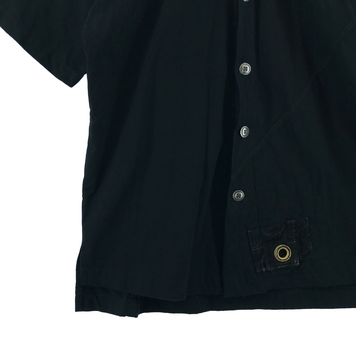 GREG LAUREN / グレッグローレン | BLACK TENT SHORT SLEEVE STUDIO