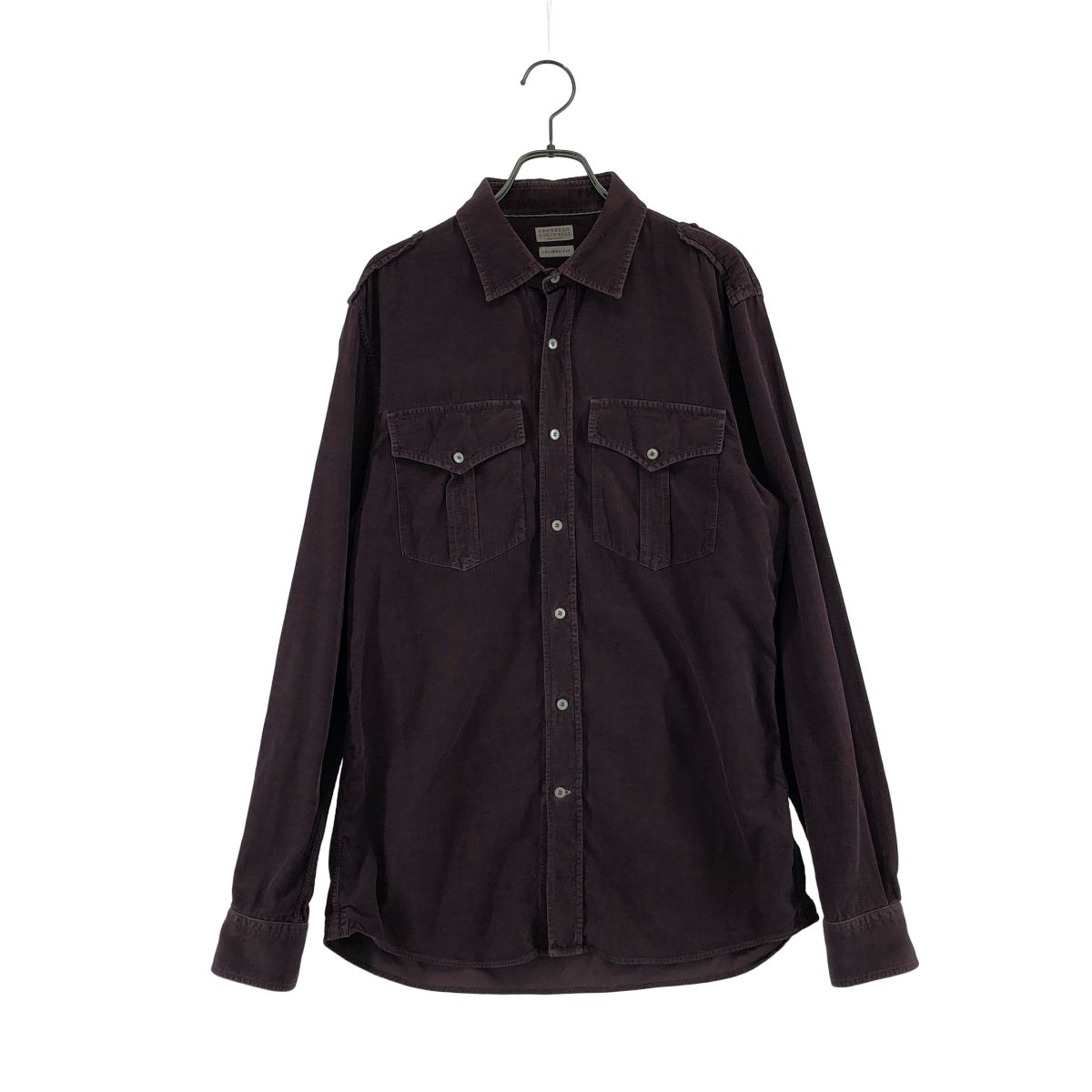 BRUNELLO CUCINELLI / ブルネロクチネリ | コーデュロイシャツ | M