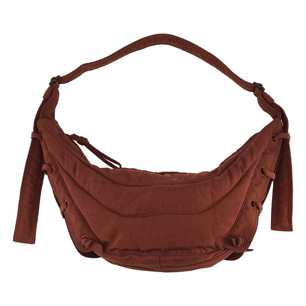 LEMAIRE / ルメール | SMALL SOFT GAME BAG ゲーム ショルダーバッグ | CHERRY MAHOGANY | メンズ