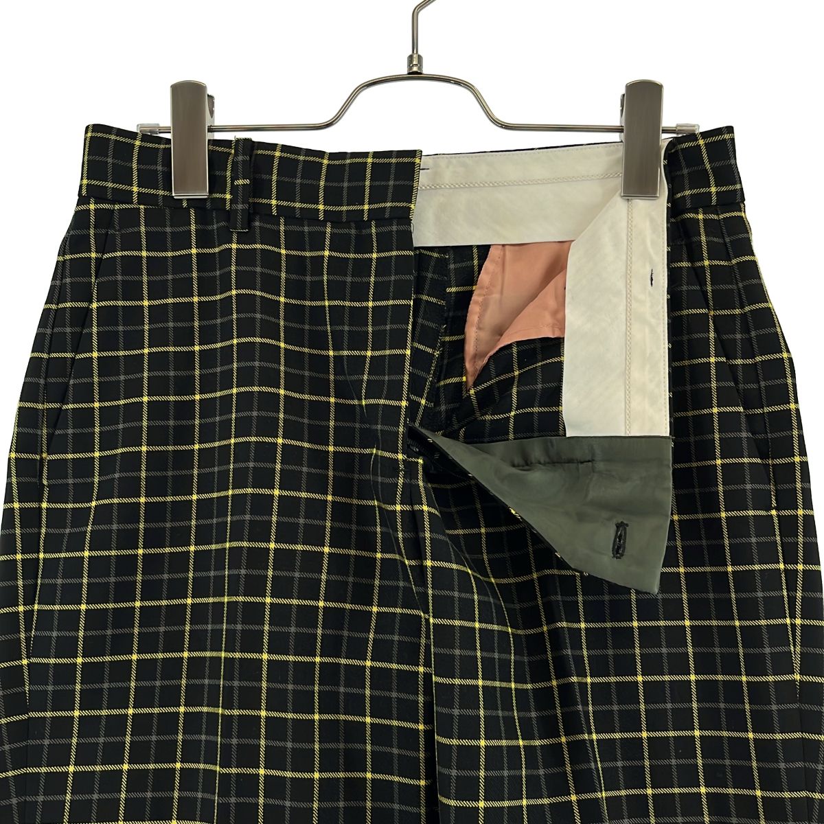 Paul Smith / ポールスミス | チェックパンツ | 40 | ブラック