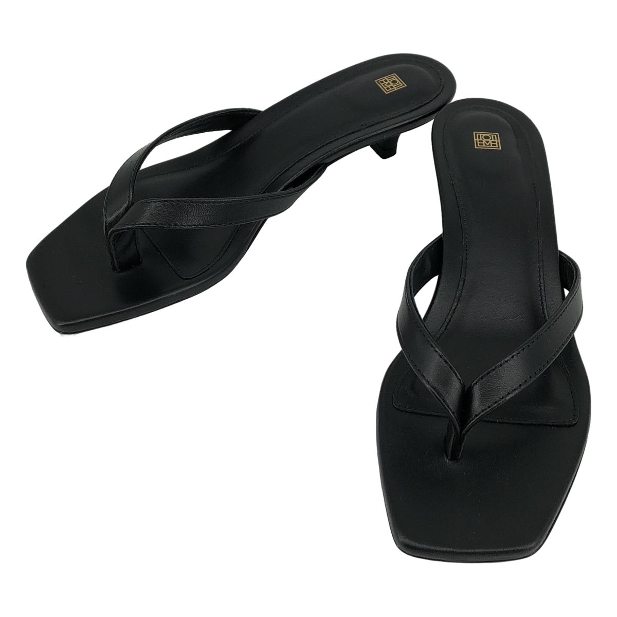 美品】 TOTEME / トーテム | THE FLIP FLOP HEEL レザー トング