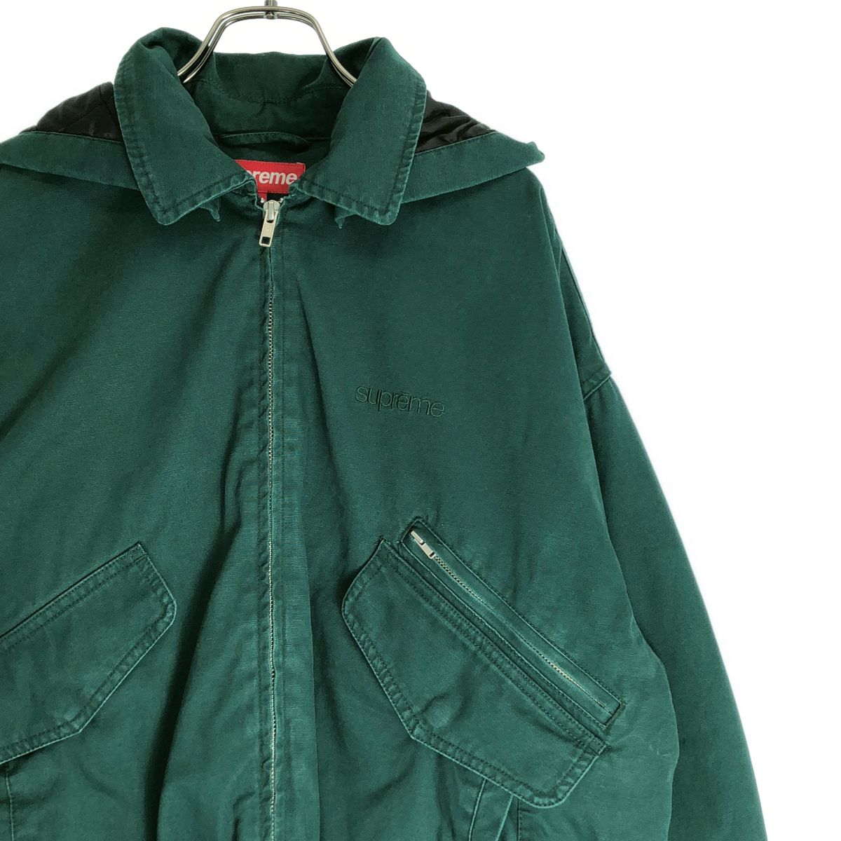 【美品】  SUPREME / シュプリーム | 2025AW | Hooded Utility Jacket フーデッド ユーティリティ ジャケット | M | グリーン | メンズ 美品】 SUPREME / シュプリーム | 2025AW | Hooded Utility Jacket