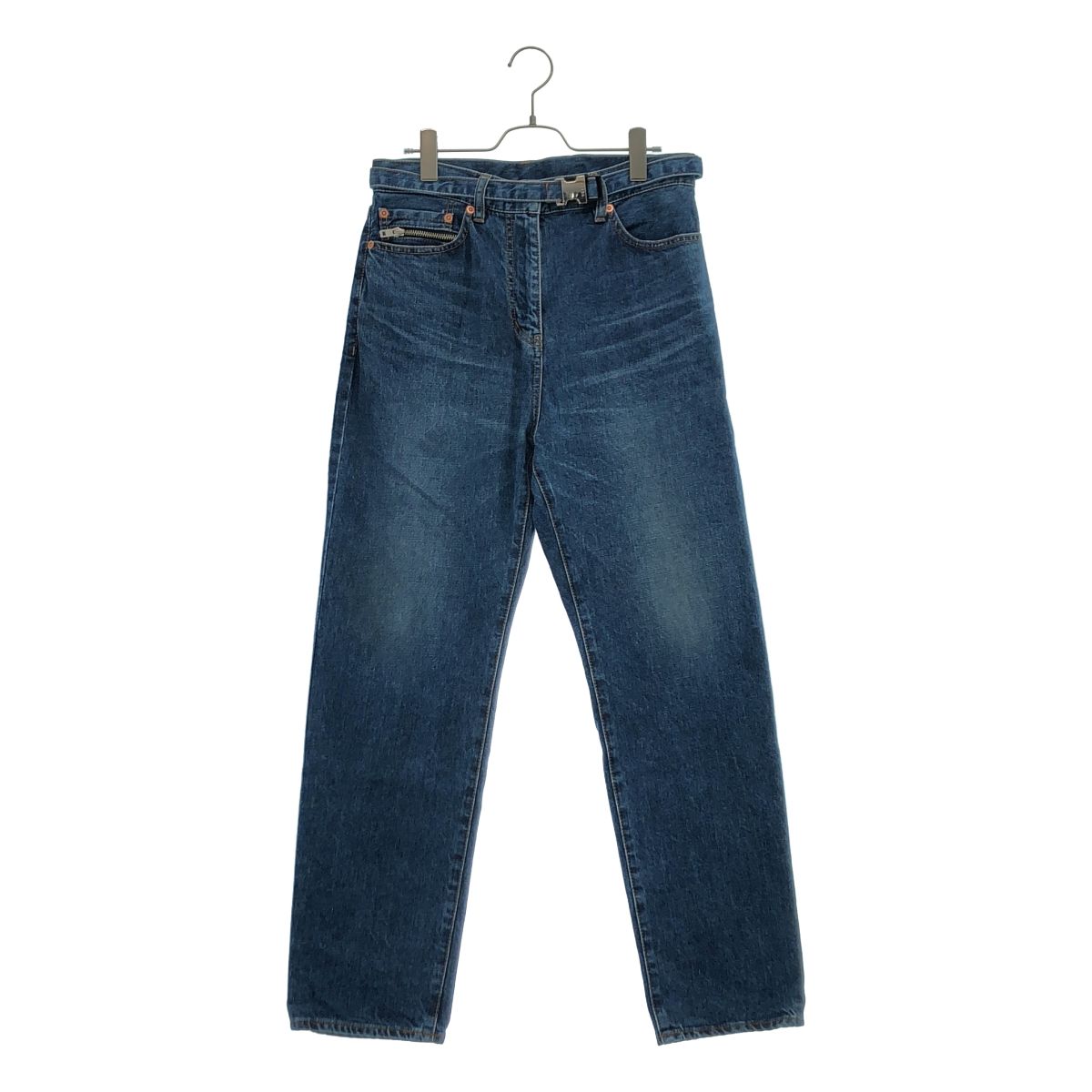 sacai / サカイ | 2023SS | Straight Denim Pants / ベルテッド