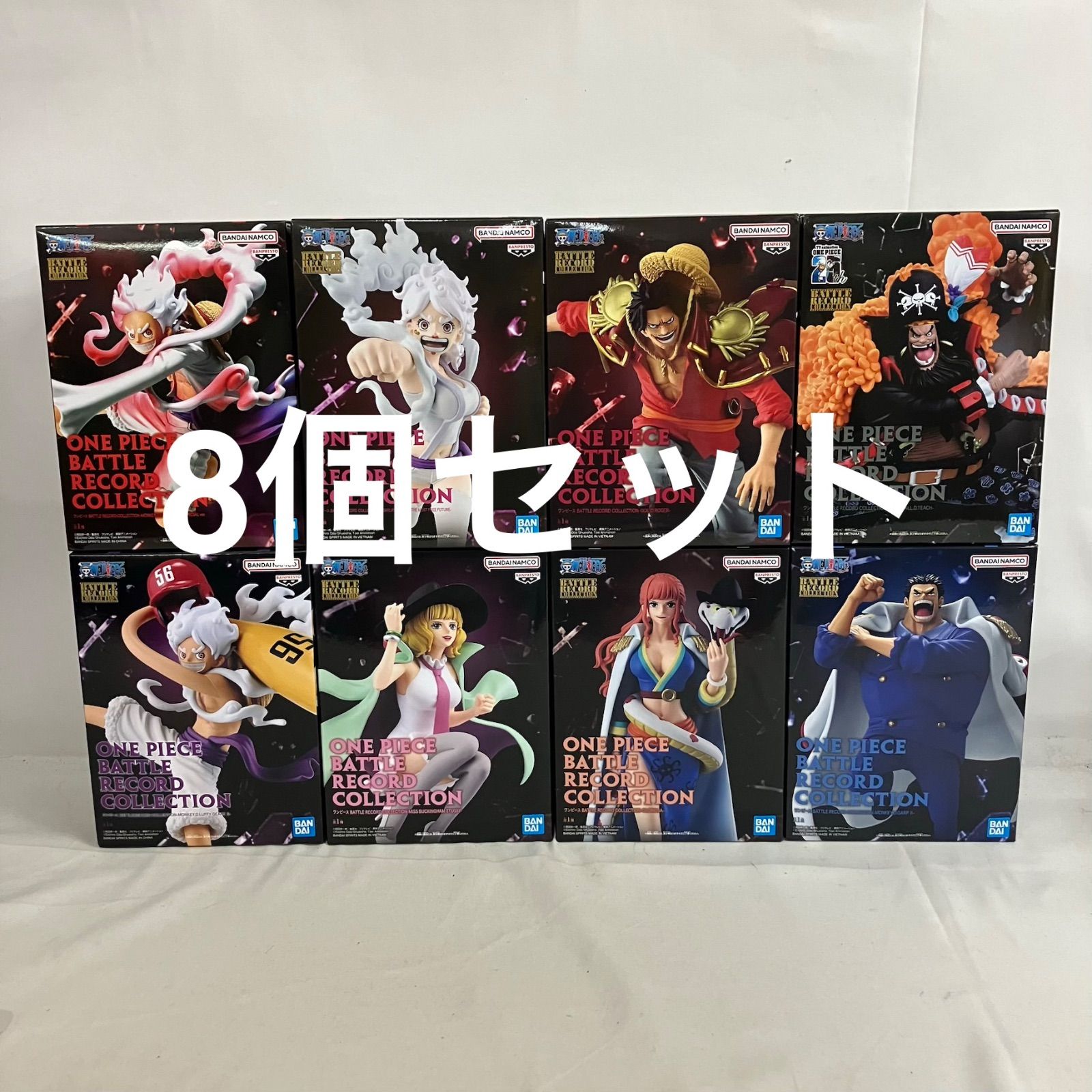 未開封 ワンピース BATTLE RECORD COLLECTION ルフィ ギア5 他
