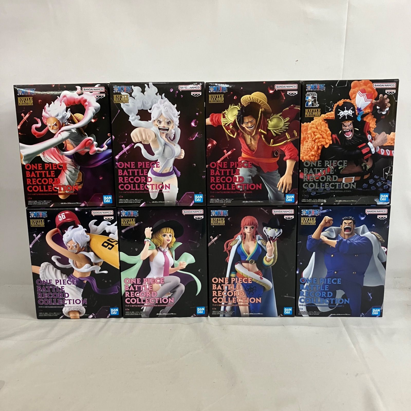 未開封 ワンピース BATTLE RECORD COLLECTION ルフィ ギア5 他