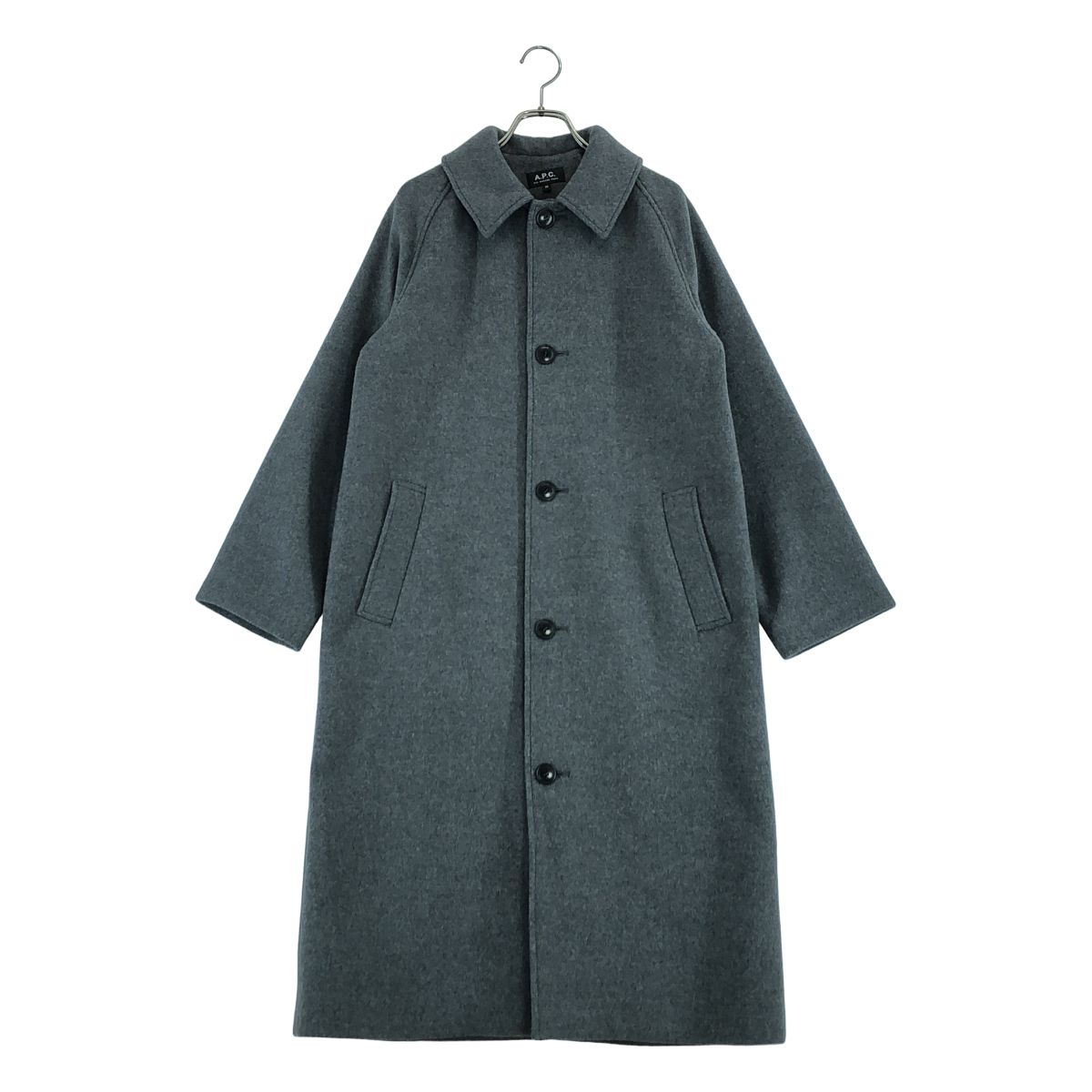 美品】 A.P.C. / アーペーセー | ウール ステンカラーコート | 36