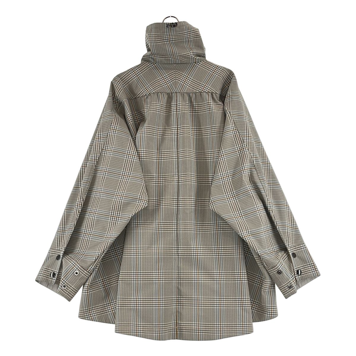 VACHEMENT ギンガムチェックショートコート 美品】 VACHEMENT / ヴァシュモン | チェック ショートコート | F