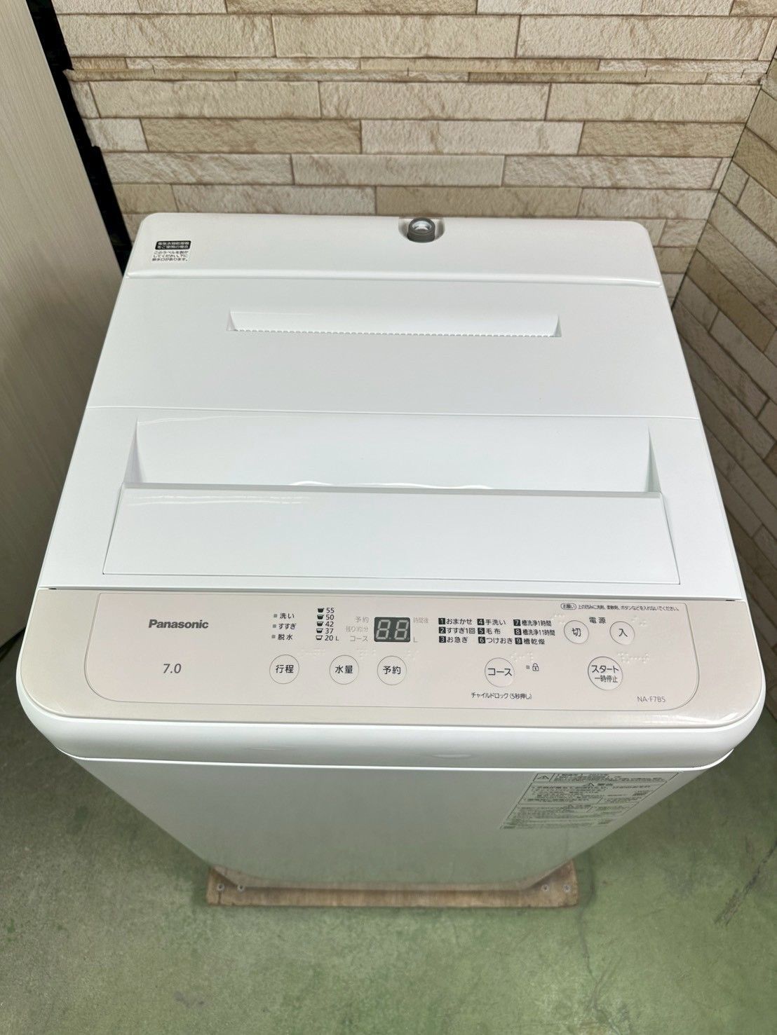 高年式】大阪・尼崎配送設置無料☆3か月保障付き☆洗濯機☆Panasonic
