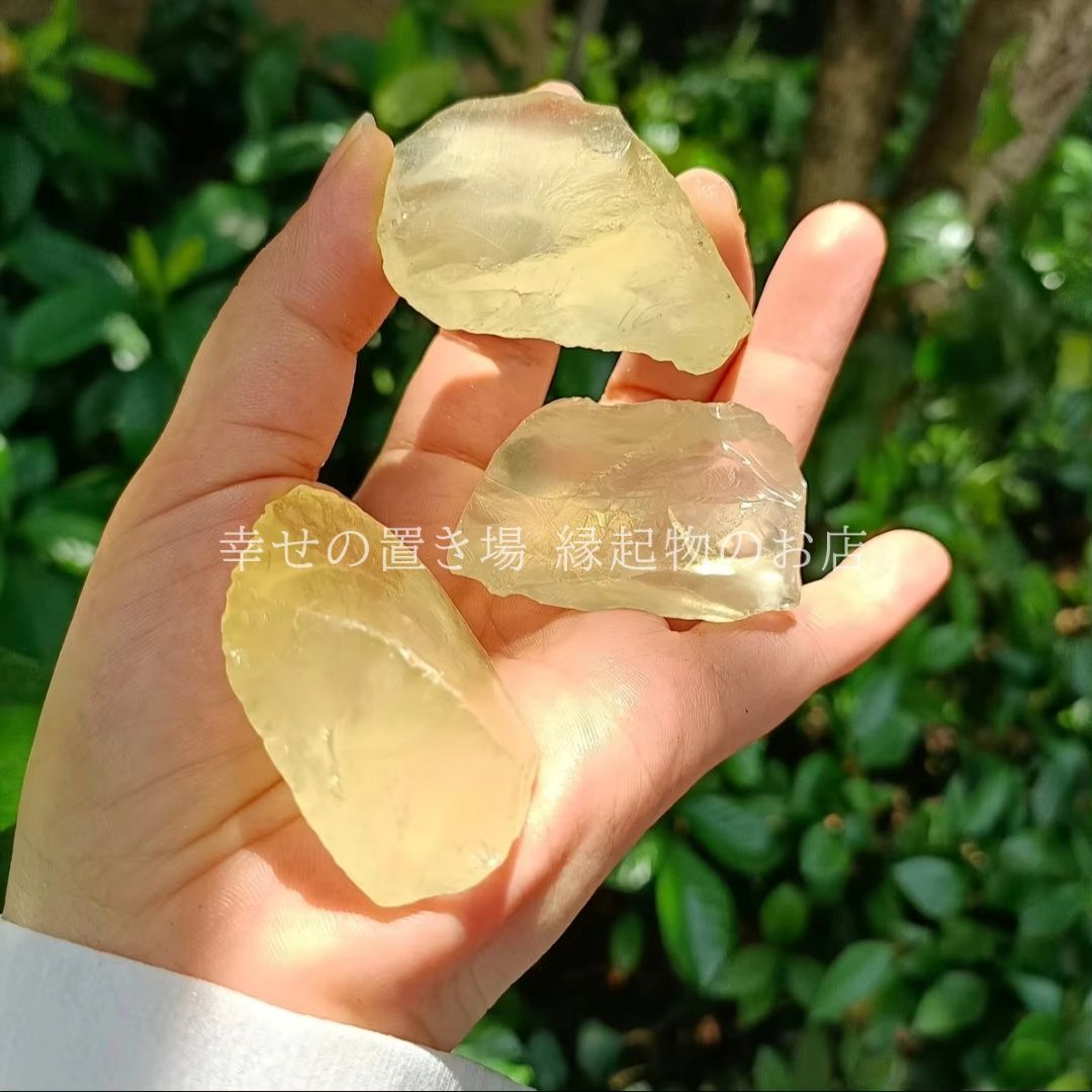 トパーズ 原石 置物 天然石 天然 クリスタル 40g オブジェ 不揃い 高級