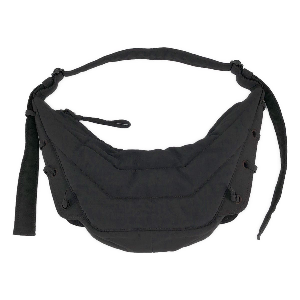 【美品】 LEMAIRE / ルメール | SMALL SOFT GAME BAG ゲーム ショルダーバッグ | ダークチョコレート | メンズ