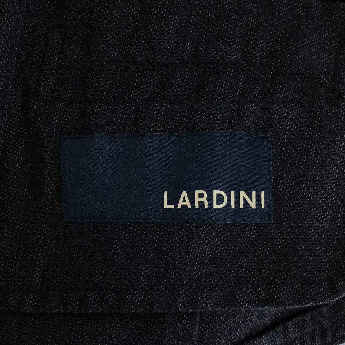 LARDINI / ラルディーニ | コットン ウール ベスト | 46 | ダーク