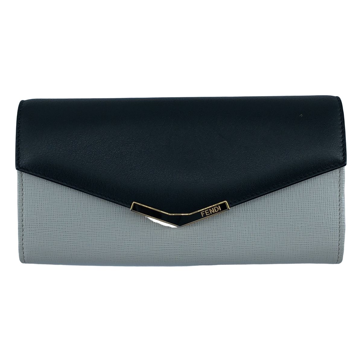 FENDI / フェンディ | トゥージュール ロングウォレット | グレー/ブラック | レディース