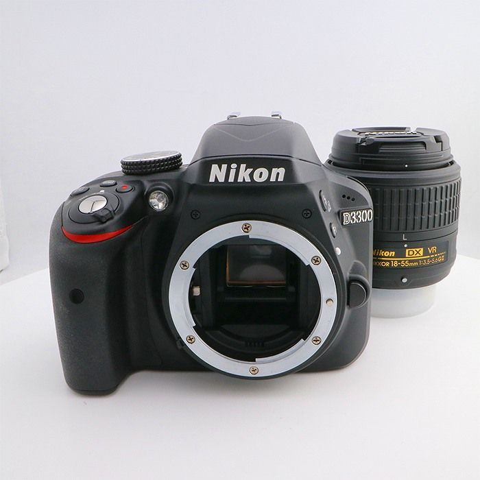 【中古】(ニコン) Nikon D3300 18-55VR2 レンズキット ブラック