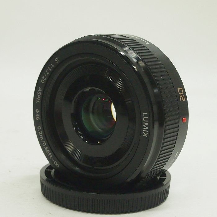 【中古】(パナソニック) Panasonic LUMIX G 20/1.7 II ASPH ブラック 28,600円