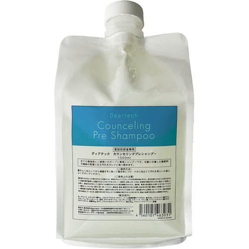 디어텍 디어텍 카운셀링 프리 샴푸 1000ml 라이트 옐로우 리필