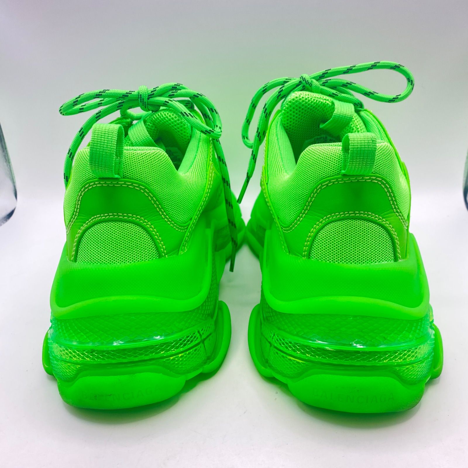 E Balenciaga バレンシアガ トリプルS Triple S スニーカー ネオン