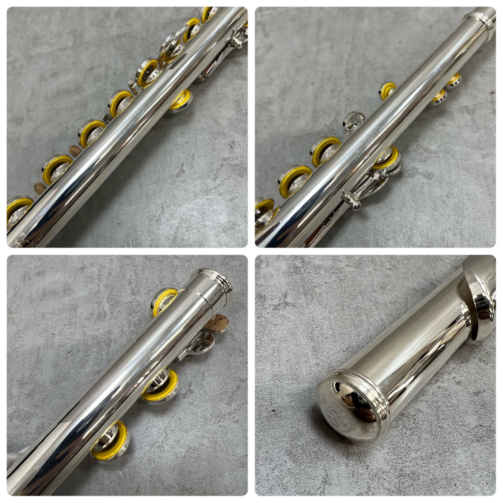 美品　ブリエル　フルート　BFL-10SE　Eメカ搭載　銀メッキ　シルバー　木管楽器　BRILLER　Flute　SILVERPLATE 美品 ブリエル フルート BFL-10SE Eメカ搭載 銀メッキ シルバー 木