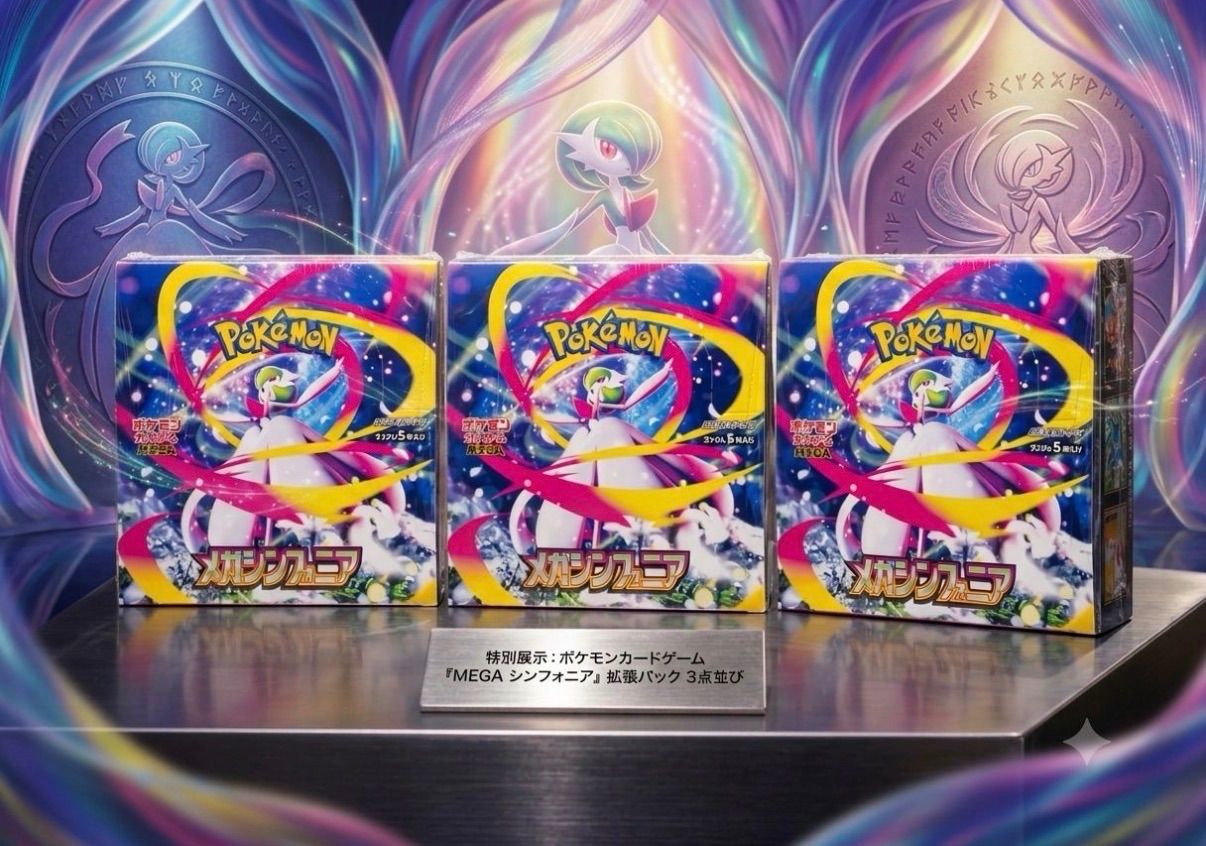 ⭐️3箱セット【新品未開封】ポケモンカードゲーム メガシンフォニア
