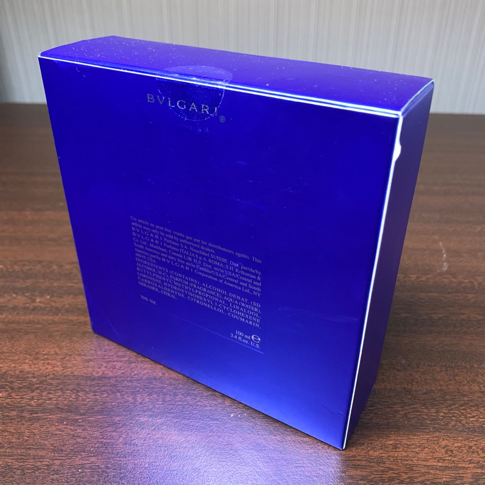 F199 未開封 BVLGARI ブルー プールオム 100ml EDT ブルガリ