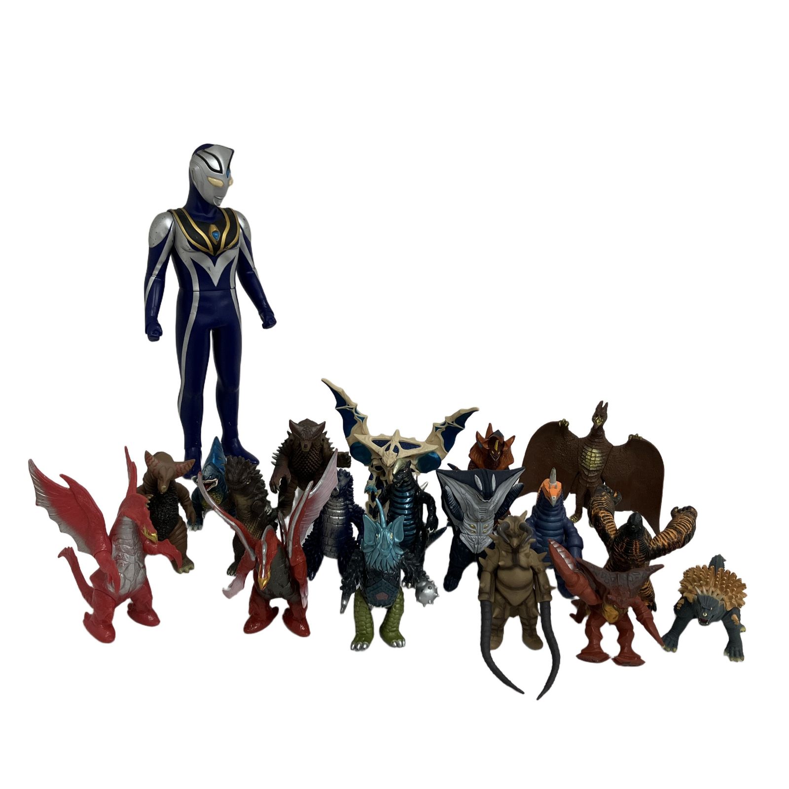 BANDAI ウルトラマン ウルトラ怪獣 1990年代 ソフビ ゴモラ メルパ等 19体セット バンダイ フィギュア 中古 O11446652