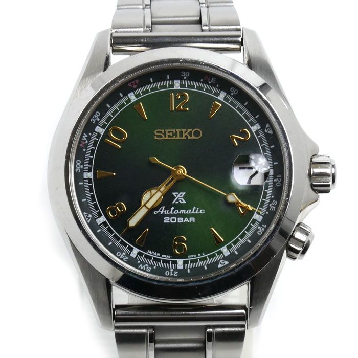 SEIKO セイコー プロスペックス アルピニスト 腕時計 自動巻き SBDC091/6R35-00E0 メンズ 中古
