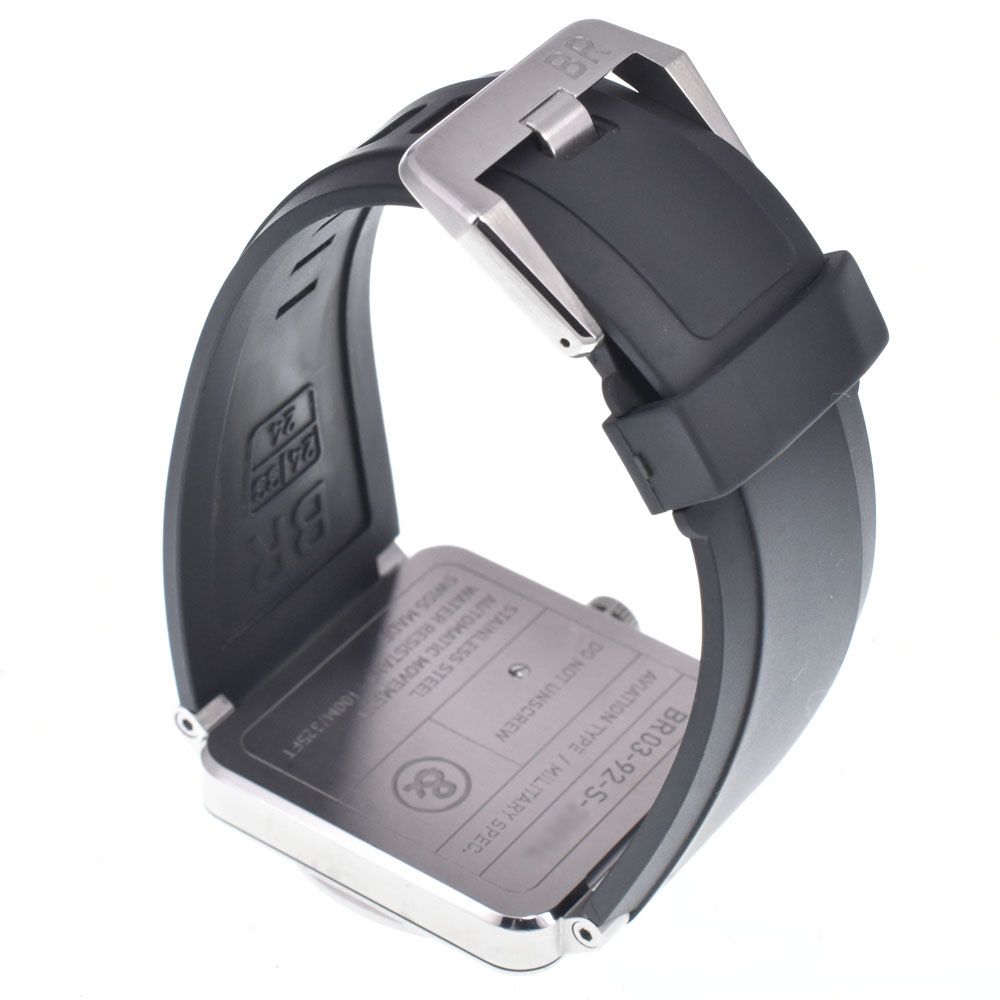ベル＆ロス Bell＆Ross BR03-92 GOLDENHERI-CA ゴールデンヘリテージ ブラック 自動巻き メンズ 美品 箱・保証書付き 腕時計 Q#148989