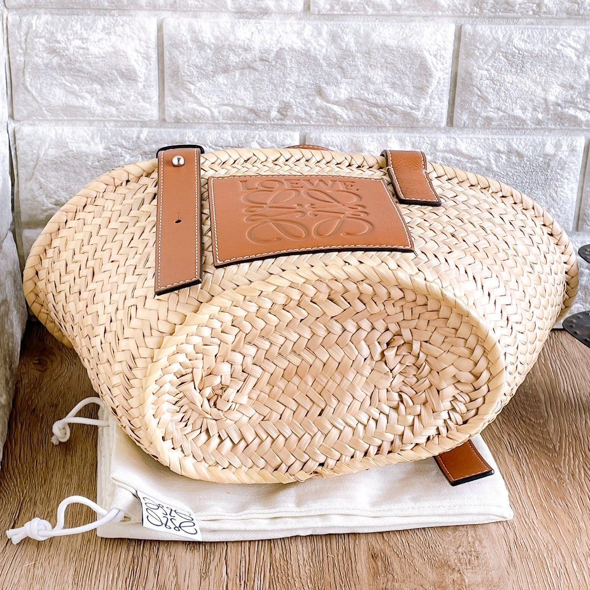 ◇ロエベ◇LOEWE アナグラム バスケット バッグ スモール ハンド