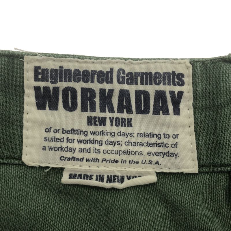 中古】ENGINEERED GARMENTS WORKADAY ファティーグパンツ サイズM