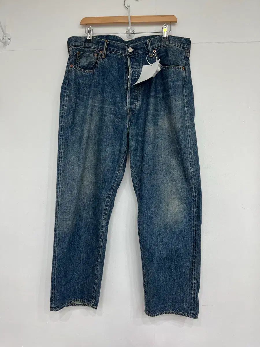アプレッセ 22SS ウォッシュド デニム ワイド パンツ Indigo