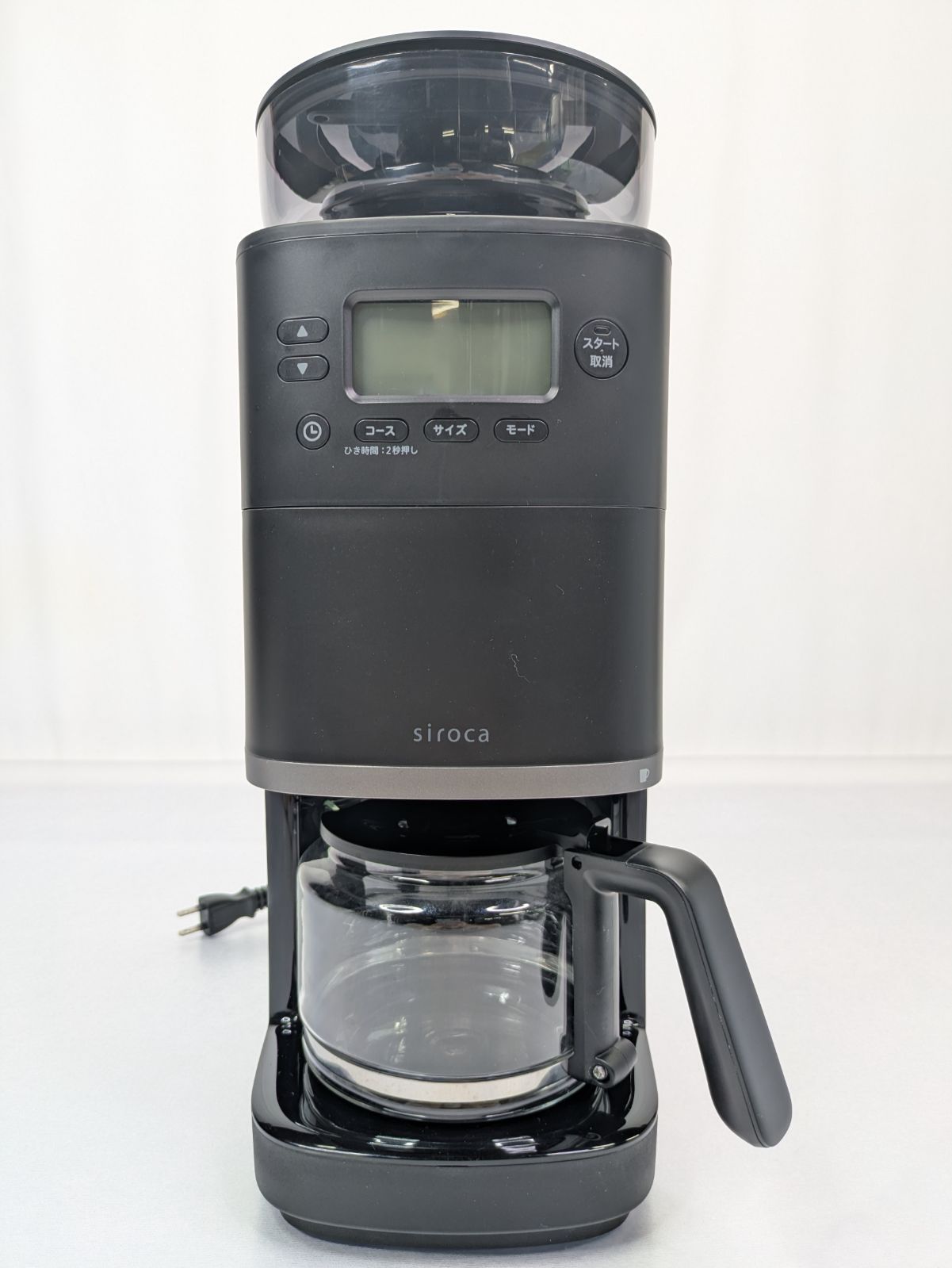 訳あり品】siroca・シロカ・SC-C251・コーン式・全自動コーヒー