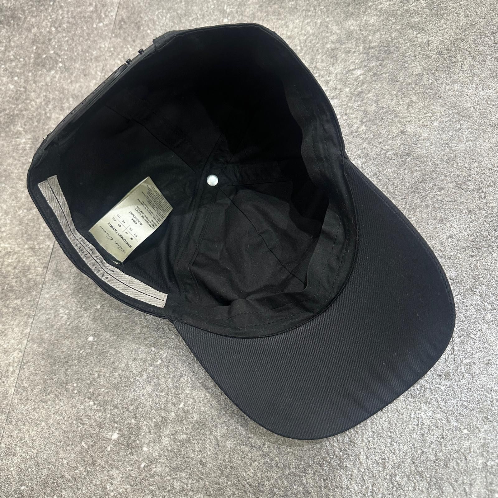 Rick Owens 24SS LIDO OWENSCORP BASEBALL CAP ワンスコープ刺繡ベース