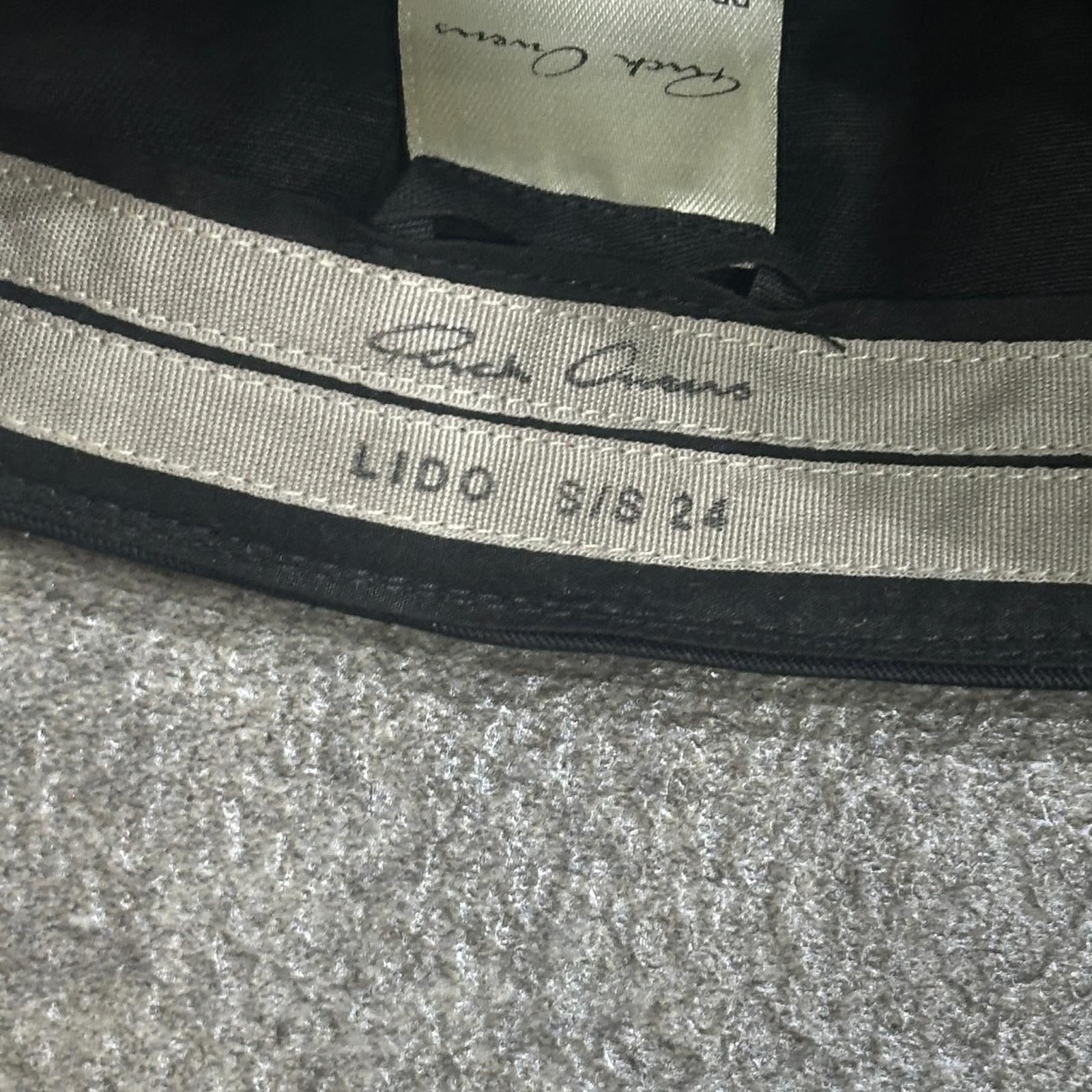 Rick Owens 24SS LIDO OWENSCORP BASEBALL CAP ワンスコープ刺繡ベース