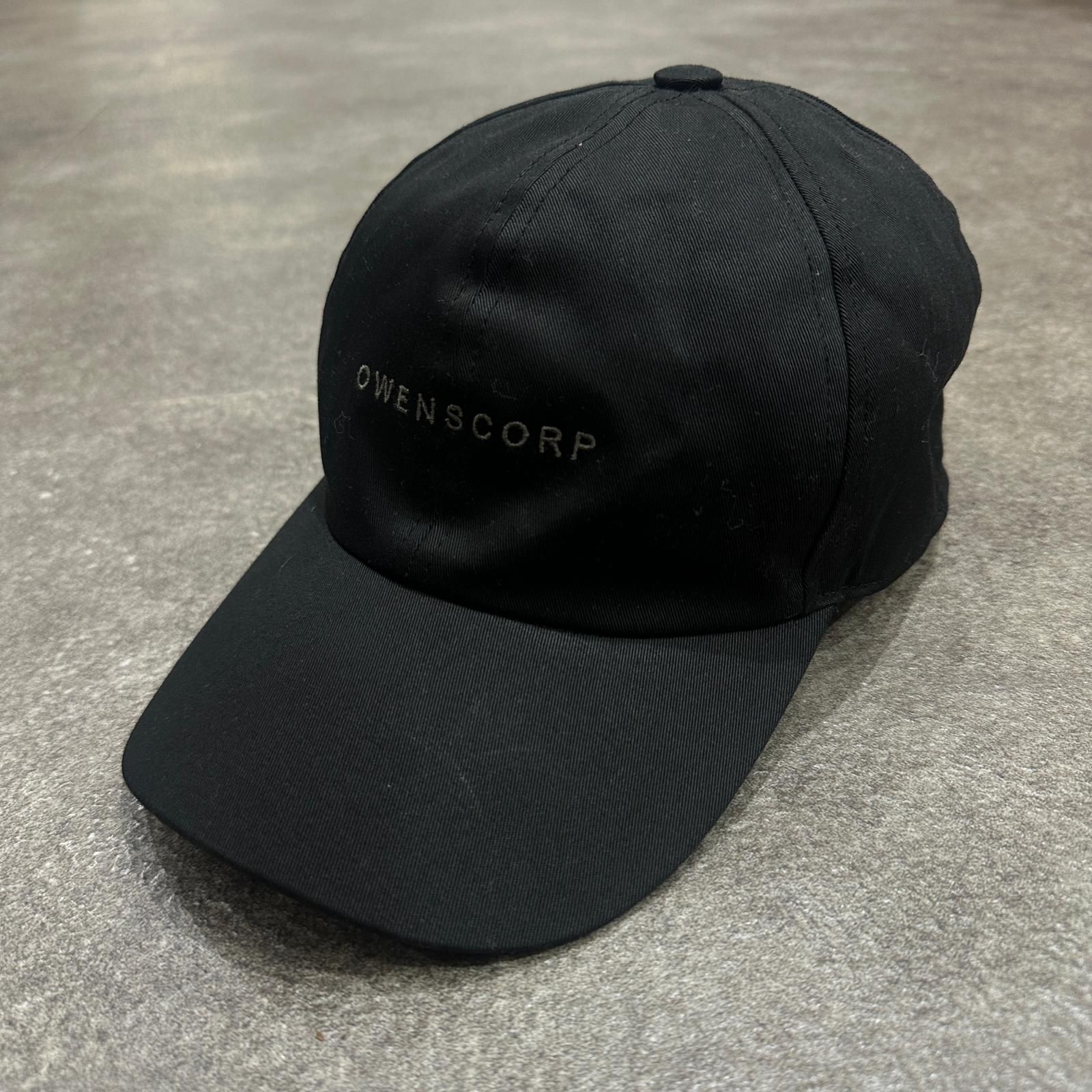 Rick Owens 24SS LIDO OWENSCORP BASEBALL CAP ワンスコープ刺繡ベース