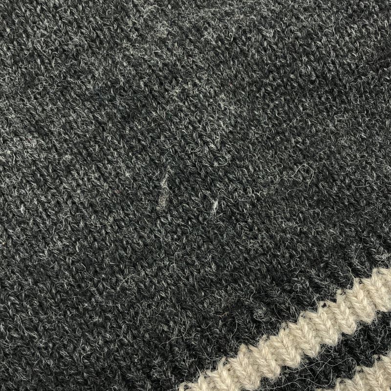 【中古】refomed STADIUM KAUCHIN KNIT サイズ3 グレー RE22AW-KN02 リフォメッド[17][240017777812] 中古】refomed STADIUM KAUCHIN KNIT サイズ3 グレー RE22AW-KN02