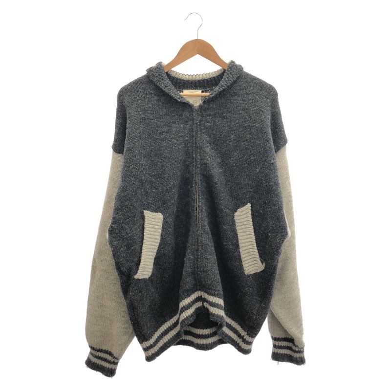 【中古】refomed STADIUM KAUCHIN KNIT サイズ3 グレー RE22AW-KN02 リフォメッド[17][240017777812] 中古】refomed STADIUM KAUCHIN KNIT サイズ3 グレー RE22AW-KN02