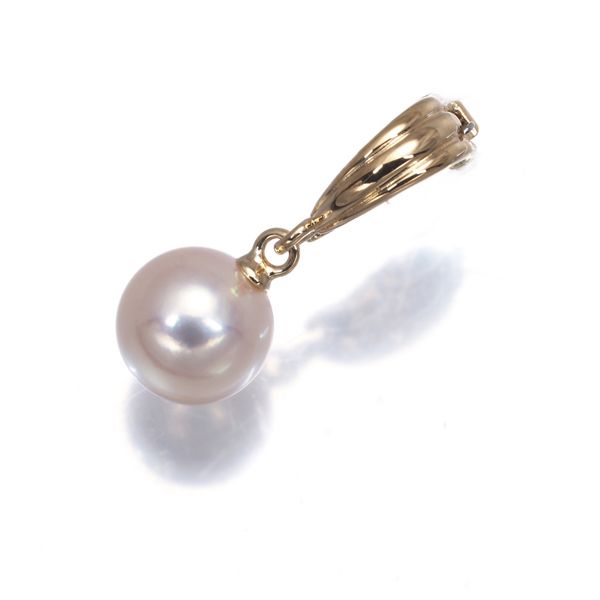 TASAKI タサキ ペンダントトップ パール 真珠 6.6mm 一粒 K18YG #195840