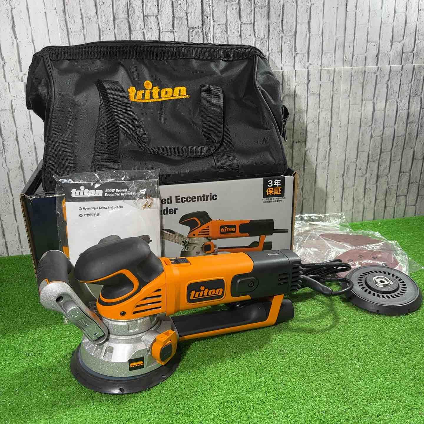【未使用品】Triton ギヤードオービタルサンダー TGEOS【川口店】 20,448円