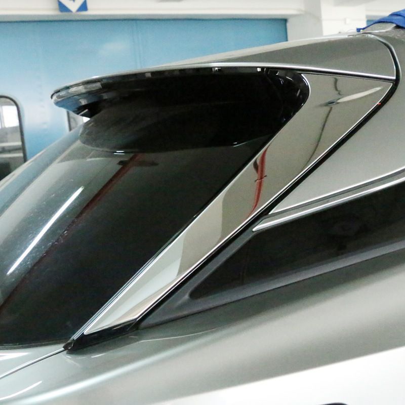 【送料無料】レクサス RX RX200 200t 300 後部ウィンドウモール 不<>鋼鏡面 高耐久性 ドレスアップ効果 改装外装 車両スタイル向上 傷防止 高品質 安定装着