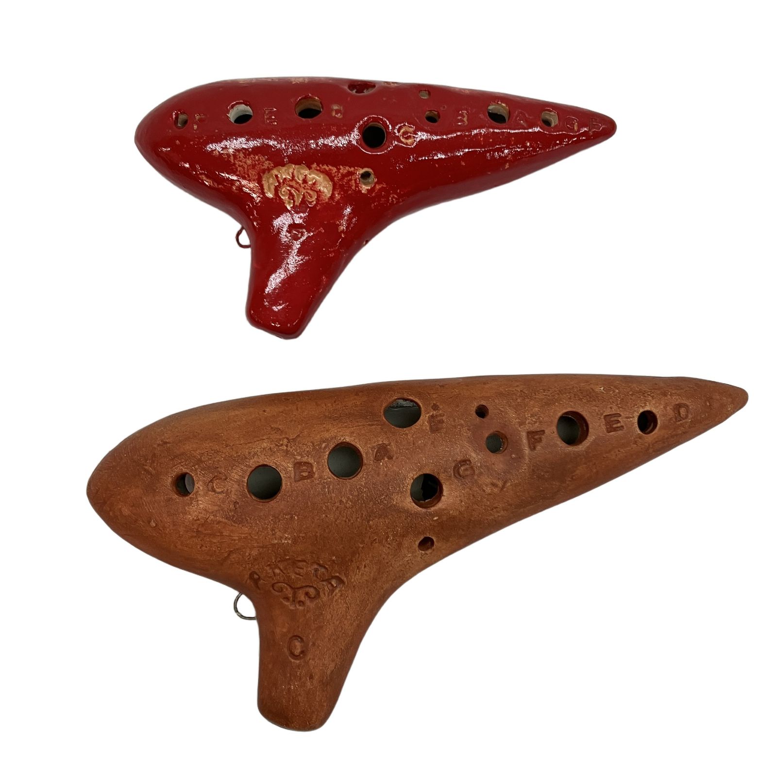 株式会社プリマ楽器 AKETA OCARINA オカリナ T-2F T-5C 2点セット 気鳴